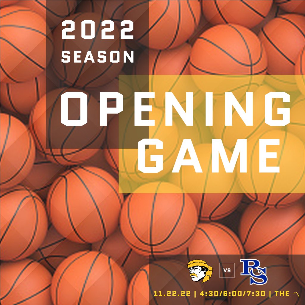 Basketball home games tonight!!!

JV Boy's - 4:30
Varsity Girl's - 6:00
Varsity Boy's - 7:30

$8.00 cash at the gate or you can purchase a ticket online at: events.ticketspicket.com/agency/5f4c0c3…