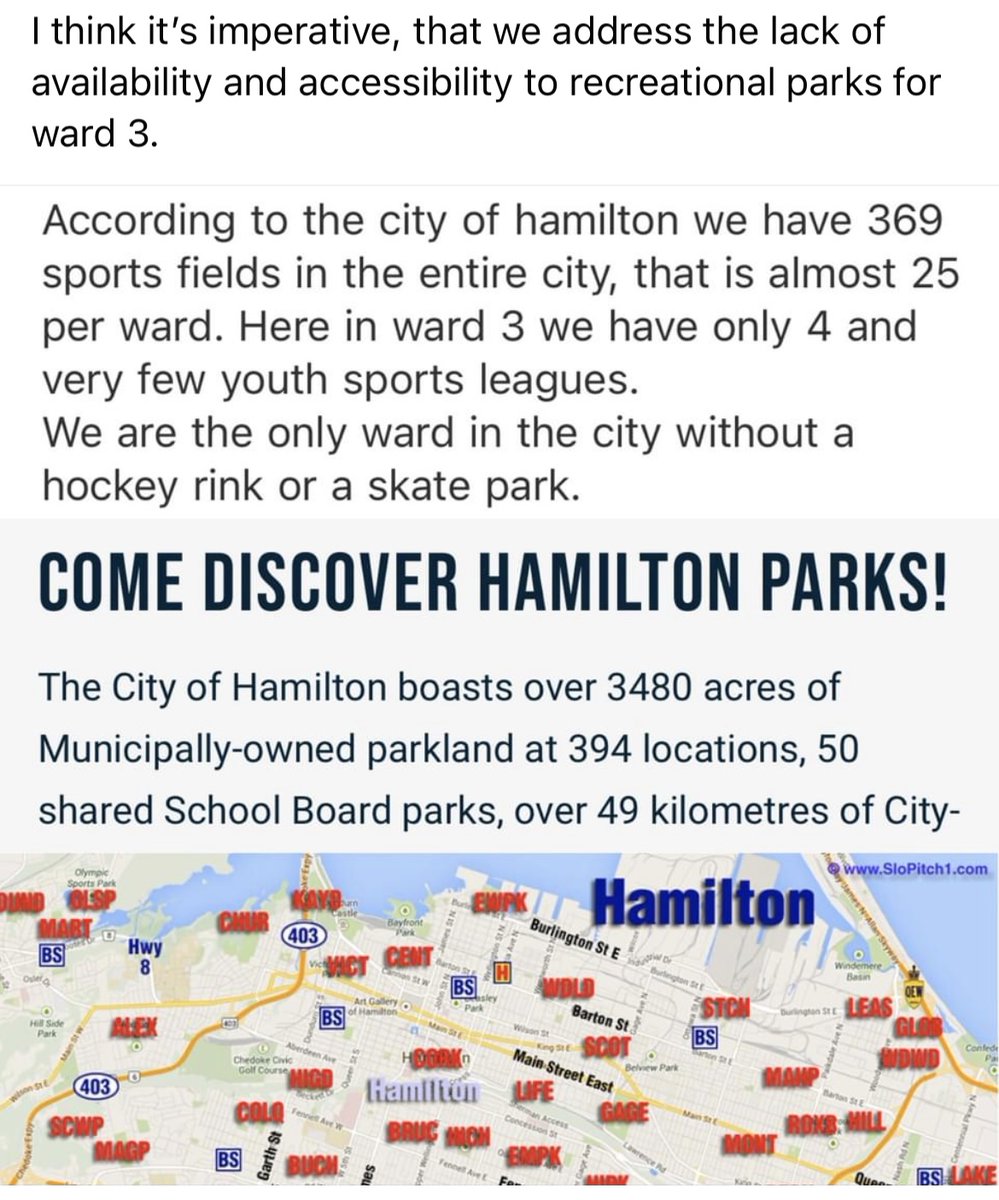 Efforts need to be made to explore and expand, access to viable options and opportunities for our community. We need parks that can be multi-use for the health and benefit of all of ward 3 residents.