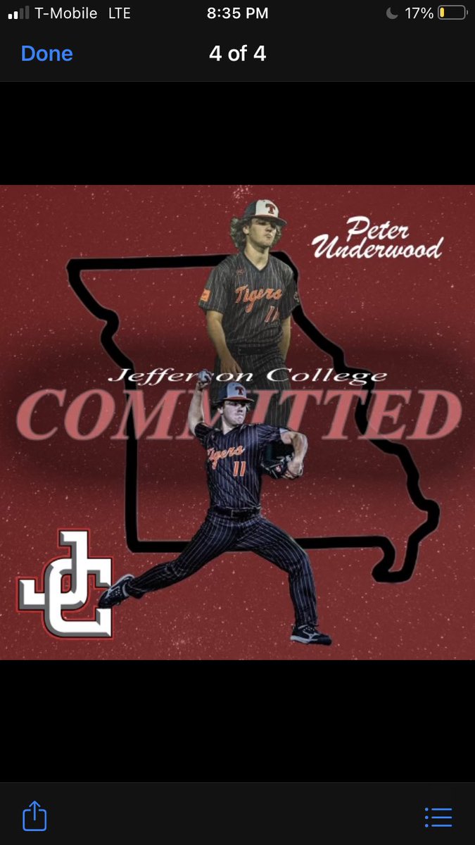 Excited to announce that I have committed to <a href="/JeffCo_Baseball/">JeffCo Baseball</a> .
Thank you to all that have supported me along the way.
<a href="/zacbone4/">Zac Bone</a> @NickHerrinAs <a href="/cadetbaseball/">Mason Horne</a> <a href="/Rawlings_Tigers/">Rawlings Tigers</a>