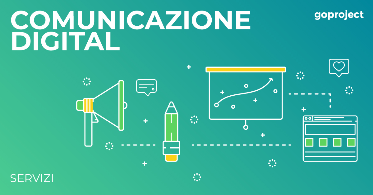 Al centro del metodo Go Project c’è un pensiero strategico che guida le scelte di comunicazione.
Il nostro Team di comunicazione integra competenze in diversi settori del digital: dal graphic design alla ux, dal social media management alle campagne adv⤵️  bit.ly/3CXxsz8