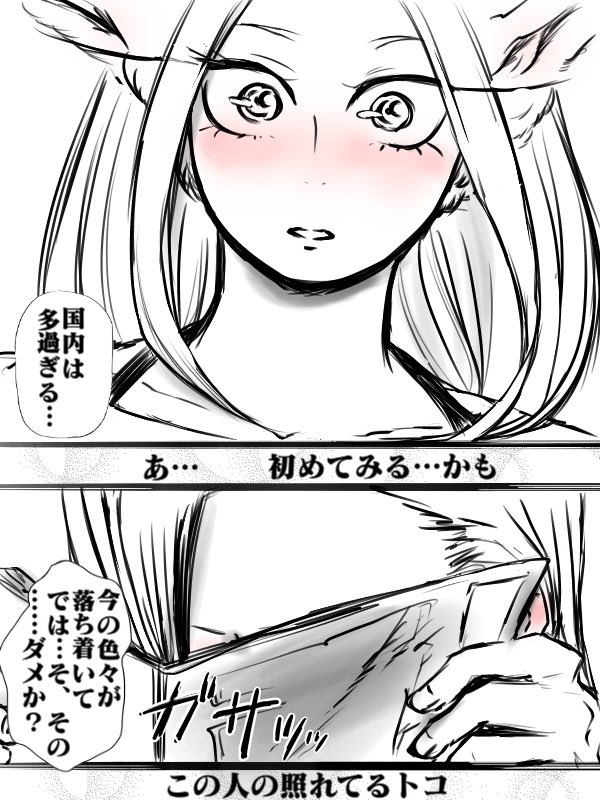 いい夫婦の日記念ということで…
エジミル再掲お許しください
ハネムーンはとことん羽根を伸ばして下さいませ🥷🐰 