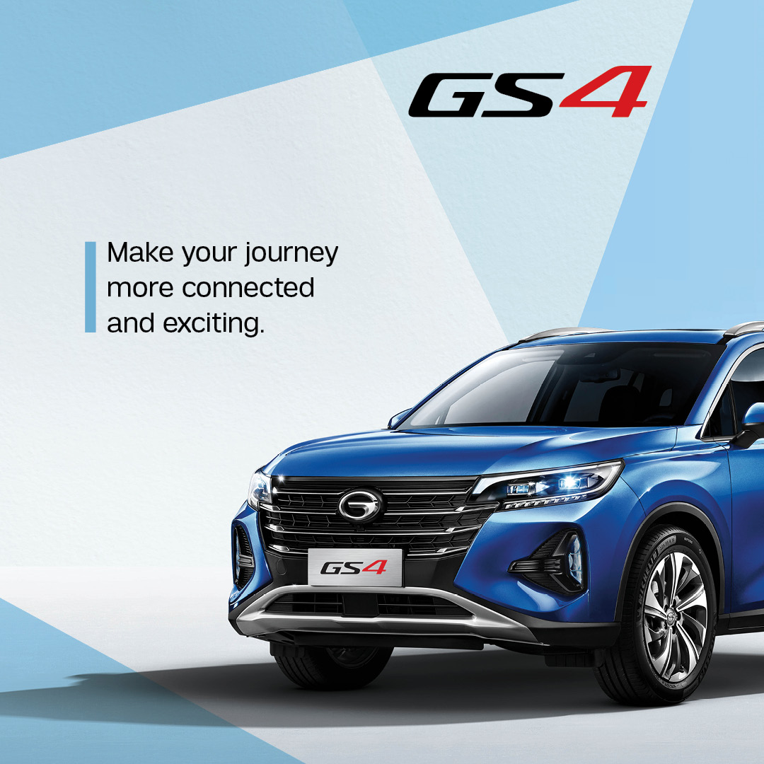GACQatar's tweet photo. Enjoy a more connected and exciting journey with the fun family SUV, the GAC GS4.
#GACGS4 #Domasco #Fun https://t.co/Cryoe276pL
