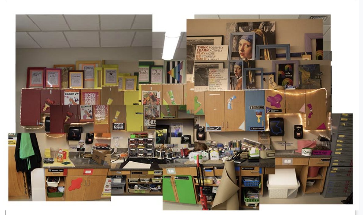 LMoneyArts's tweet photo. My students took on David Hockney inspired photo collages/ joiner photos and they turned out super awesome! #arted #photography #artkids #photoOne https://t.co/lHjnyn5hPe