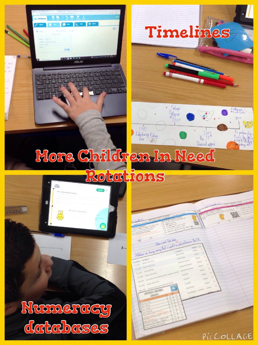 YR5PDCS's tweet photo. A super morning of learning @PDCSPrimary. Great discussions in maths, a continuation of CIN rotations with #Pudsey timelines & databases & some lovely #4purpose independent quest work! Another busy morning! @Pembrokeshire Well done all. https://t.co/V72WWivunS