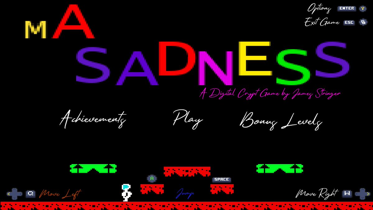 digitalcryptlcl's tweet photo. Am Madness, Ma Sadness, press her faded key.
#ammadness #indiegamedev #digtialcrypt https://t.co/gsOYA3ztxp