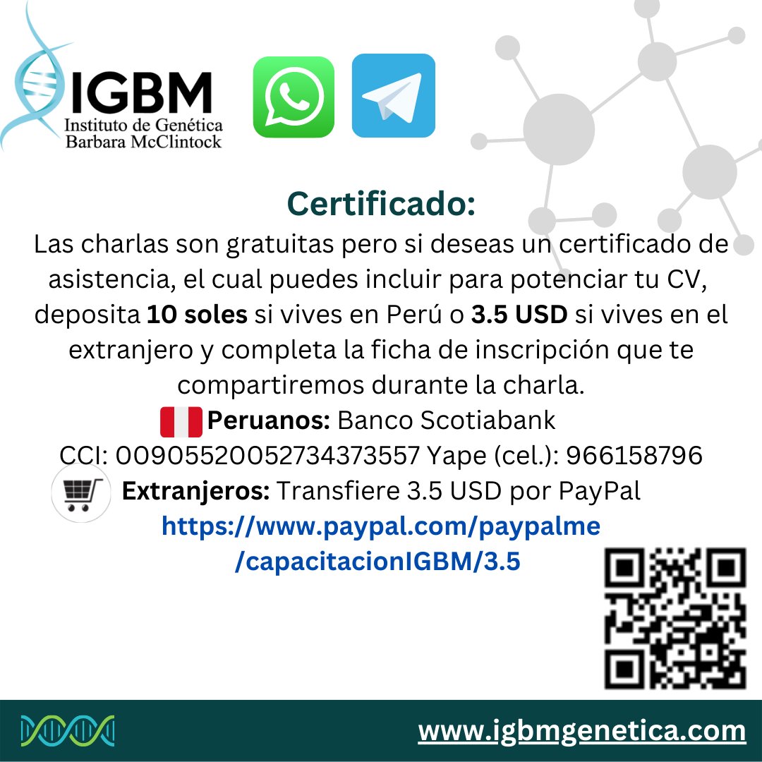 igbmgenetica's tweet photo. Encuentra los grupos en https://t.co/w3kWk1RyBb #igbmgenetica #igbm #biotecnologia #biotecnología #microciologia #investigación #investigacióncientífica #investigacion #research #biología #microbiología https://t.co/3sDZy33qpO