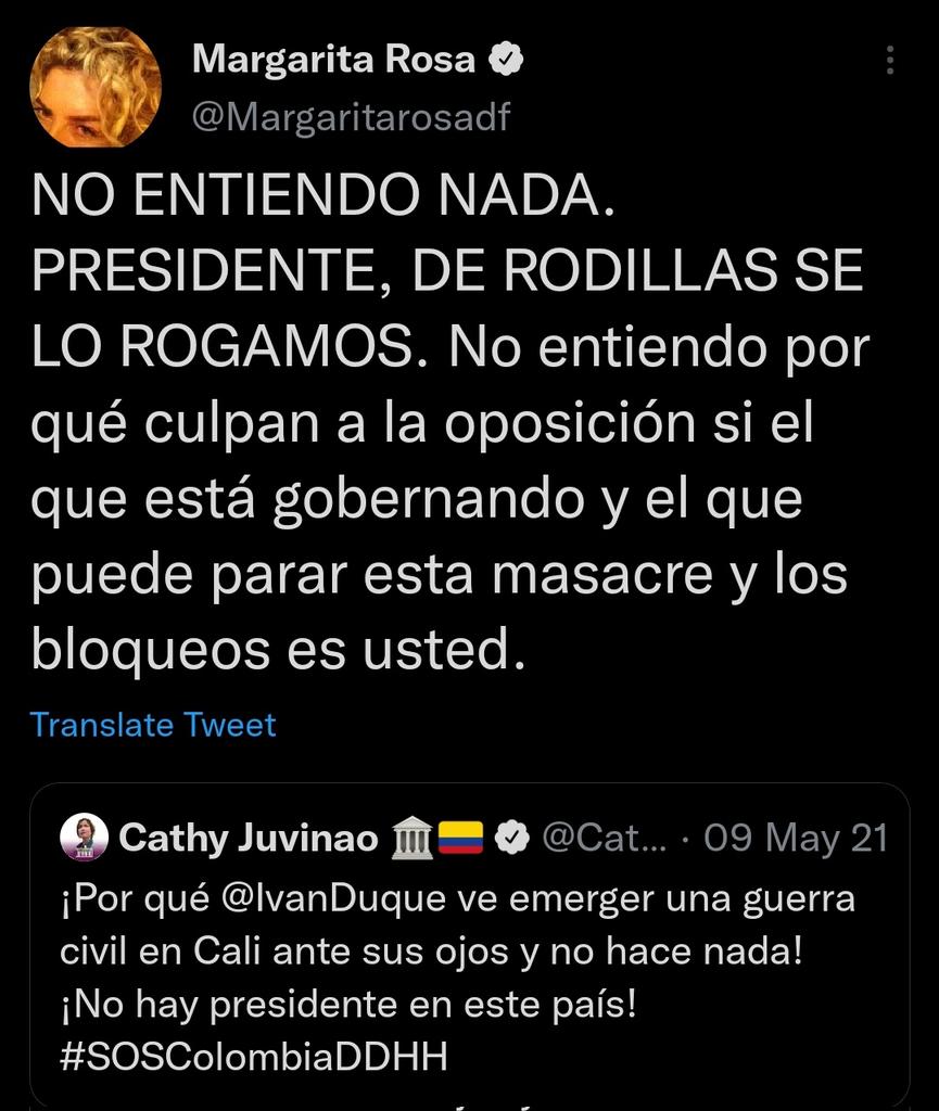 coherenciaporf's tweet photo. Ve 🪫 e 💩 @petrogustavo te habla @Margaritarosadf, escuchela llave! https://t.co/itmb6eDUFH