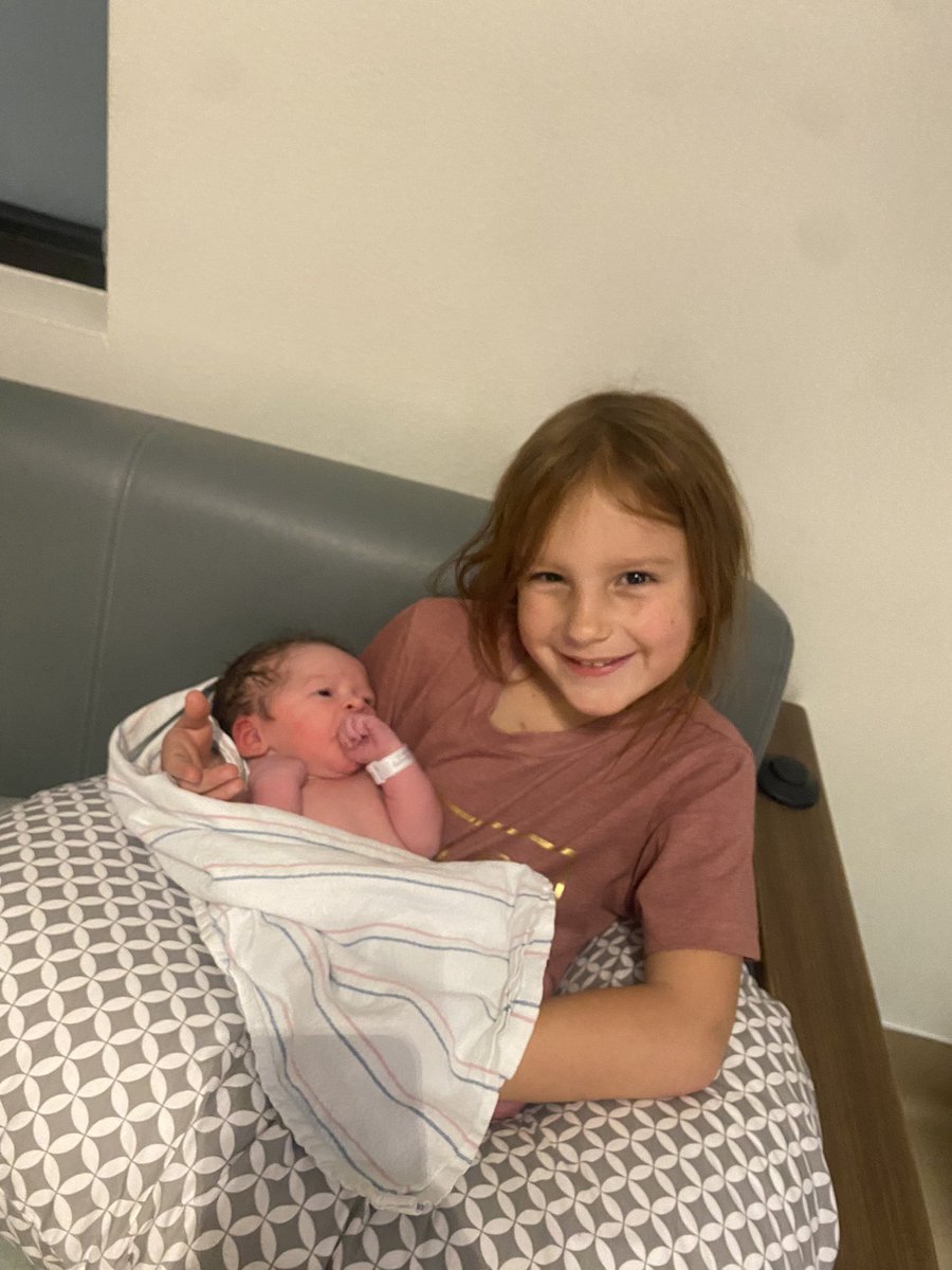 Coach_CBrewer's tweet photo. Got to be along for the ride with @katy__brewer (who’s an unanimous 1st team all American) as we brought our daughter Chase Ivy Brewer into the world yesterday. Momma and Baby are great. So much to be thankful for!

Also her recruitment is “100% open” 
#uncommitted2040 https://t.co/oHc7eanTJh