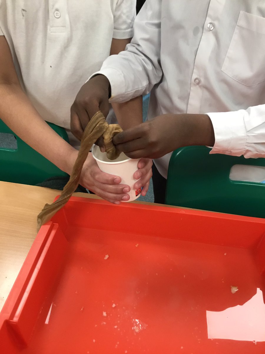 HighwoodPrim4W's tweet photo. Today we recreated the digestive system! Can you spot our teeth, mouth, stomach, small intestine and large intestine! https://t.co/XFlH9esNW7