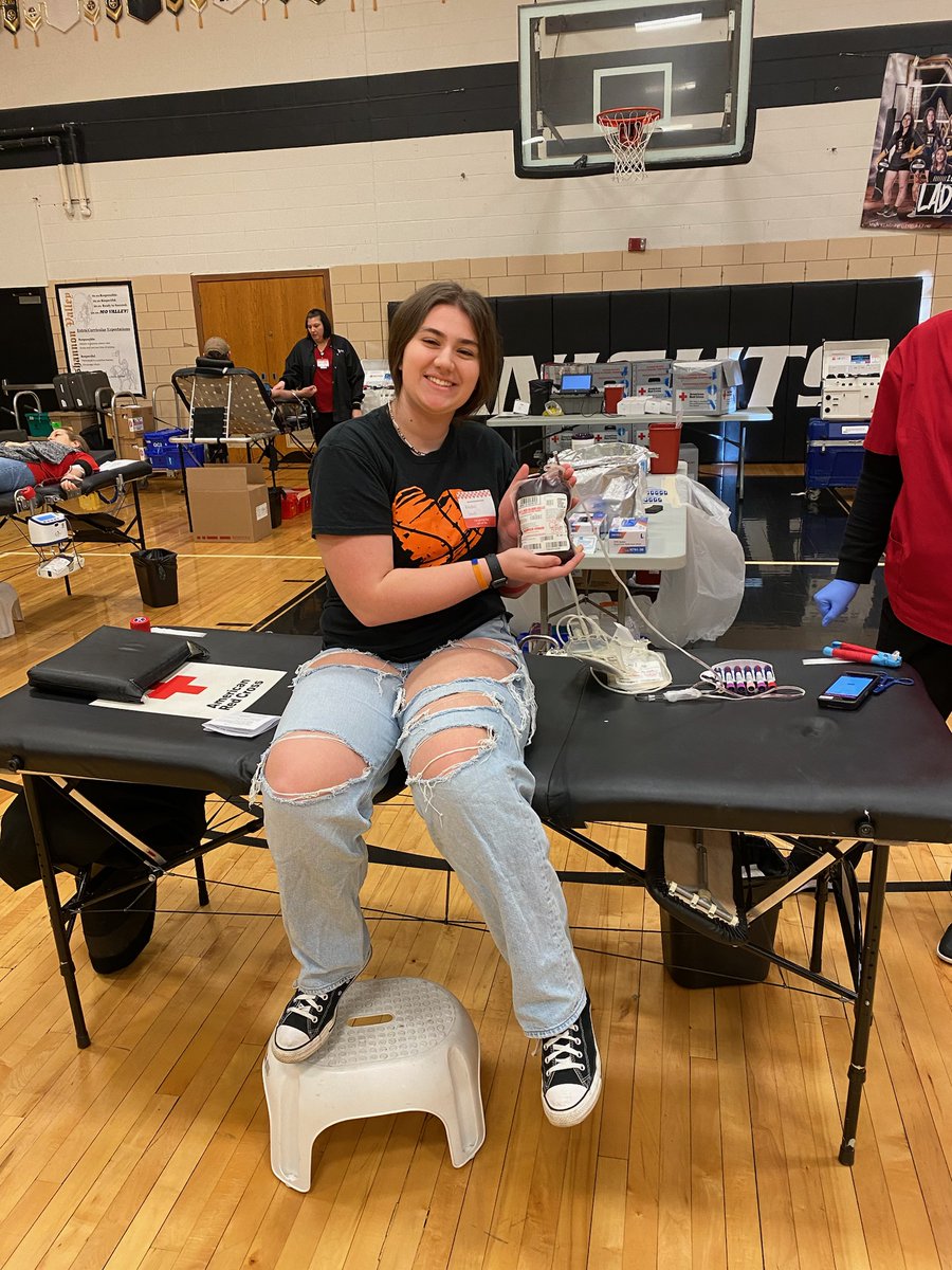 tel71384's tweet photo. @kendramarie014 donated blood today at the @MV_Knights NHS blood drive! https://t.co/dAILcnyRHV