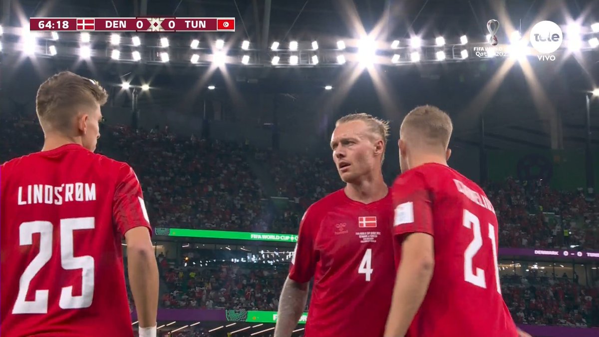 𝗧𝗲𝗹𝗲𝗱𝗼𝗰𝗲 📺 on Twitter "64’ cambios en Dinamarca 🇩🇰 🔄 Salieron de la