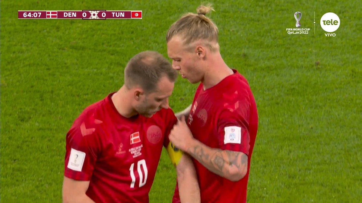 𝗧𝗲𝗹𝗲𝗱𝗼𝗰𝗲 📺 on Twitter "64’ cambios en Dinamarca 🇩🇰 🔄 Salieron de la