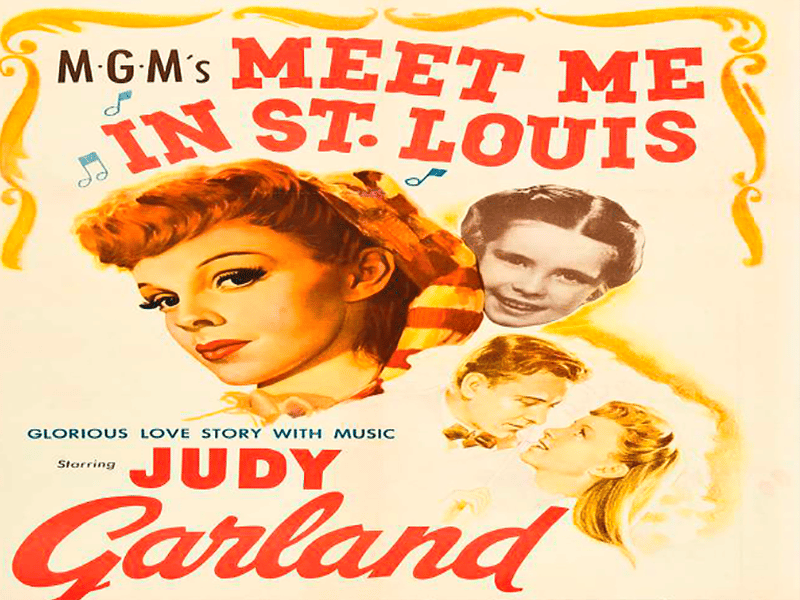 MissouriLife's tweet photo. November 22, 1944 was the world debut of Meet Me in St. Louis. One of the biggest feature films to showcase. The movie featured Judy Garland and was set in St. Louis in the year before the 1904 World’s Fair. The film was nominated for four Oscars.  https://t.co/Q7YnvC0b1c https://t.co/w0rYo5JjIj