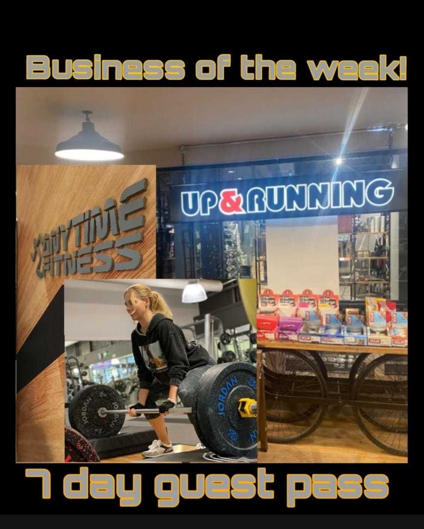 AF_Reading's tweet image. Congrats to UP&amp;amp;RUNNING who are our "Business of the Week" All staff get a 7day guest pass and 10% off membership - when they join.
Book your VIP pass today: This offer is only available till TUES the 29th of November!

bit.ly/34QAl7V