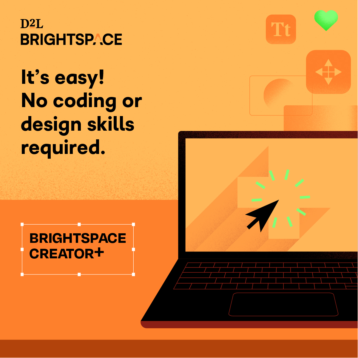 D2L On Twitter With Brightspace Creator There Is No Coding Or Design D2l on twitter with brightspace creator there is no coding or design