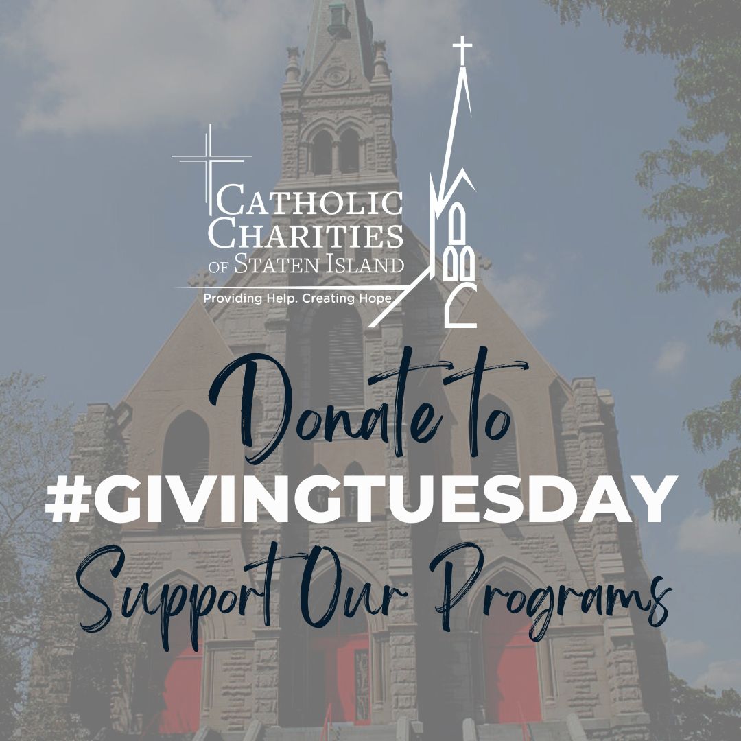 CathCharitiesSI's tweet photo. #GivingTuesday is ONE WEEK from today! Consider supporting the programs at Catholic Charities of Staten Island by donating to out campaign here: https://t.co/ycfOFugAra https://t.co/L5537oHJP4