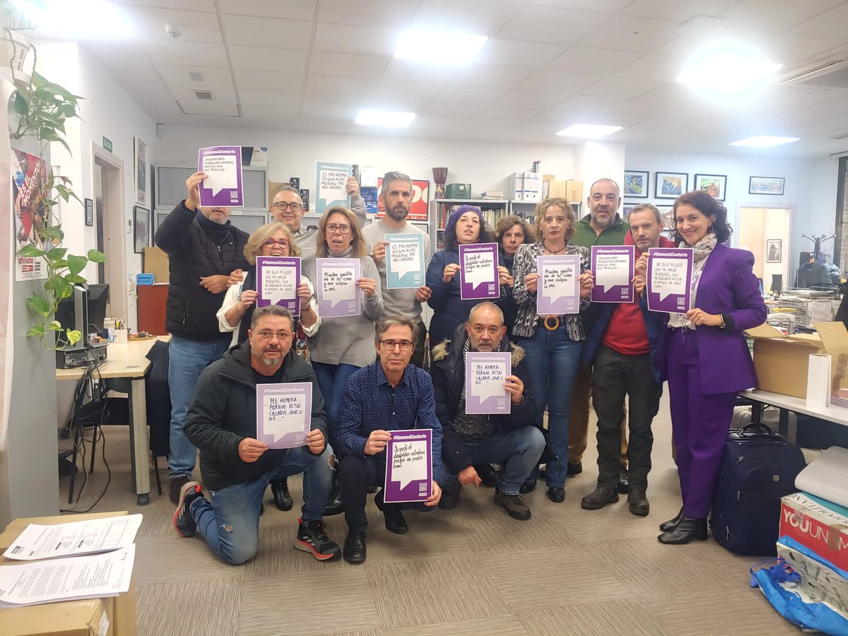 #VamosAContarlo
Trabajos libres de acoso sexual
¡No más violencias machistas!
#25NCCOO 
<a href="/JCNICO2016/">Juan Carlos Nicolás</a>