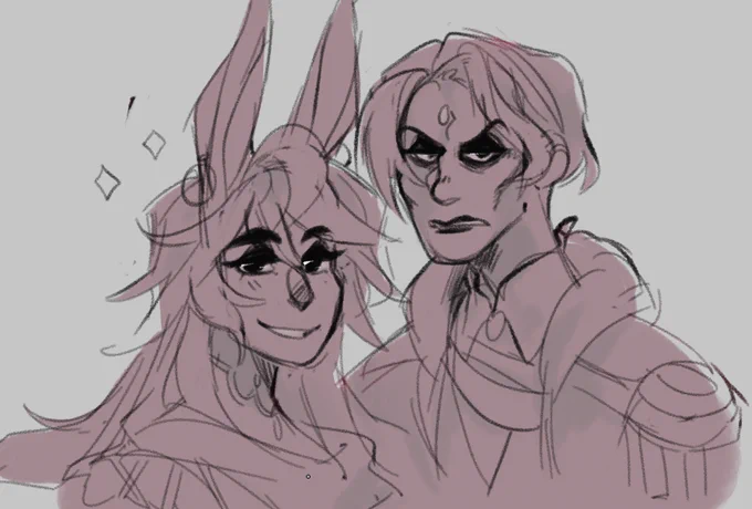 glad rho's able to carry on the legacy of hy/th/ades art thats just 'immaculate creature next to the most wretched cryptid in existence' 
