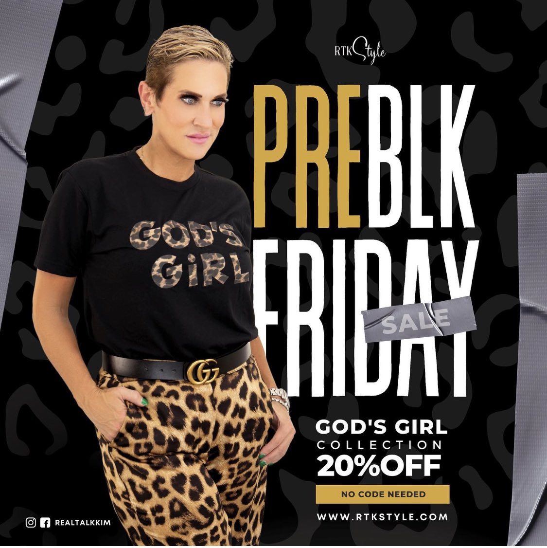 SURPRISE!
I’ve added fun stuff in my RTK store. 
We aren't waiting until Black Friday! 
The savings start now!
rtkstyle.com