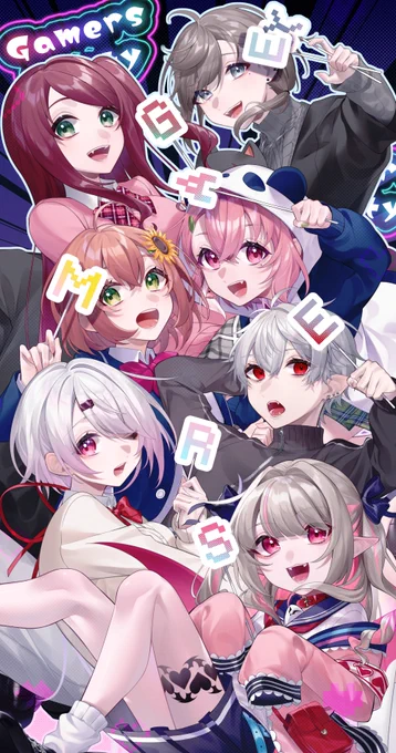 11.23はゲームの日ゲマズライブ楽しみにしてます!#かな絵 #赤羽絵葉書 #ひまあーと #笹の絵 #KuzuArt #しいなーと #りりむとおえかき 