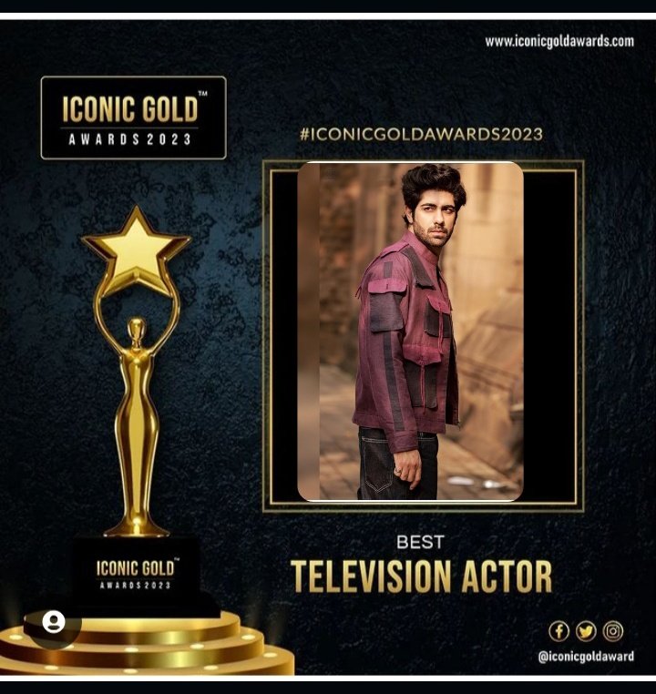 AnchalAnchal20's tweet photo. I nominate #Rrahulsudhir from #ishqmeinmarjawan2 for iconic best actor of the year 2023 #iconicgoldAwards2023 
@iconicgoldawards #iconicgoldawards2023 https://t.co/m84DRY3VhJ