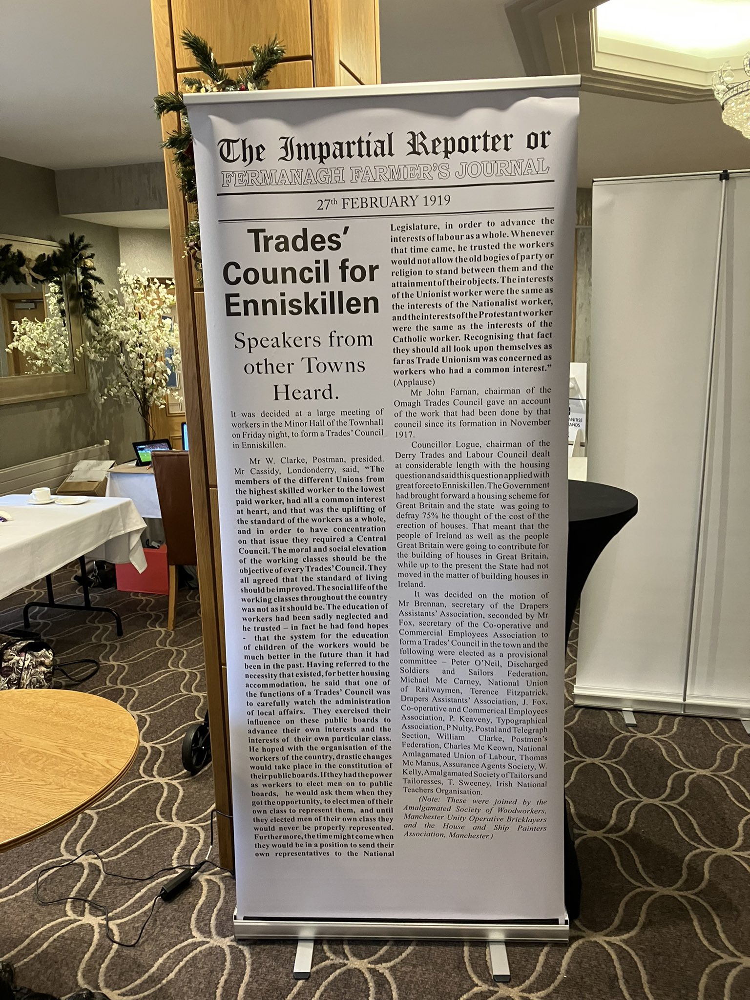 Prospect N Ireland on Twitter "Prospect is taking part NIC_ICTU Conference in Enniskillen this