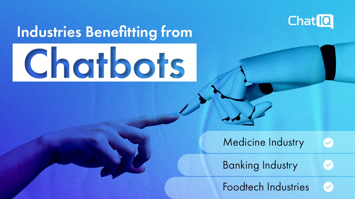 chat_iq's tweet photo. Chatbots are here to change the game. 

For customers, #chatbots mean faster replies, better customer service, easier sales flow, and a more personal connection with the companies they purchase from. https://t.co/vFCrelJzfN