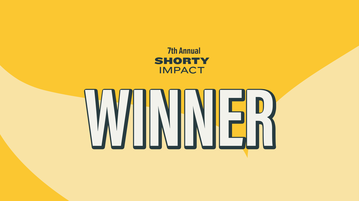 HangarFour's tweet photo. We’re CELEBRATING because @HangarFour has WON multiple accolades at the 7th Annual @shortyawards Impact Awards, including best Multi-Platform and Best Use of Youtube for our work with @indeed!🏆 So proud of our team! 
#shortyawards #shortywinner https://t.co/rkqljZgLXT
