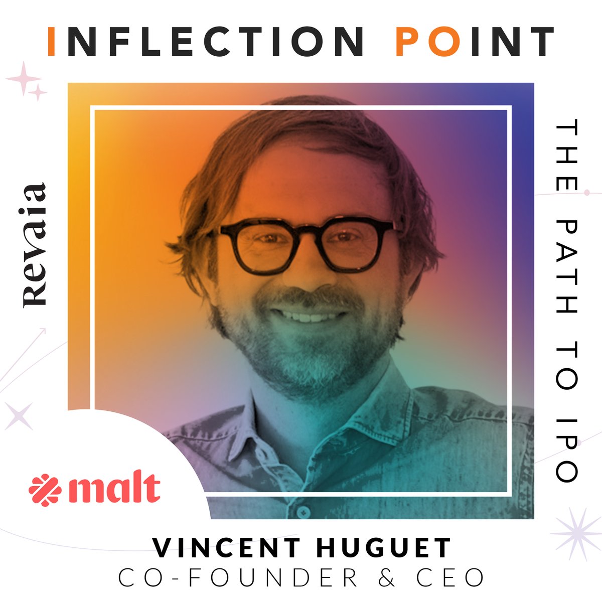 Revaia_Cap's tweet photo. 🎙Inflection Point: The Path to IPO

Our 4th episode features Vincent Huguet (@vhuguet), Co-Founder &amp; CEO of @malt_global !

Listen Here👉 https://t.co/0lRtf14Gap https://t.co/As4BiSYSx5