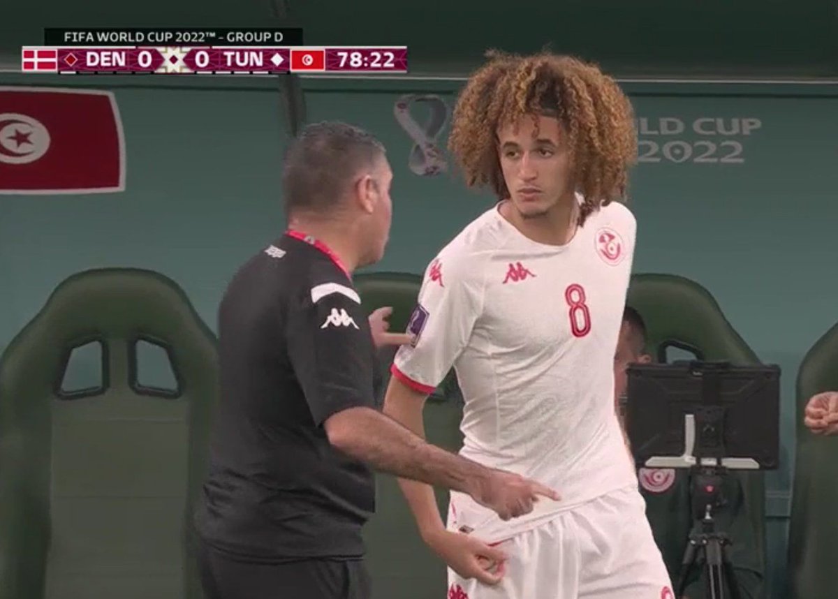 NairaBET's tweet photo. Best World Cup hair since Taribo West?
#DENTUS #WorldCup2022 https://t.co/aUDmihdSaO