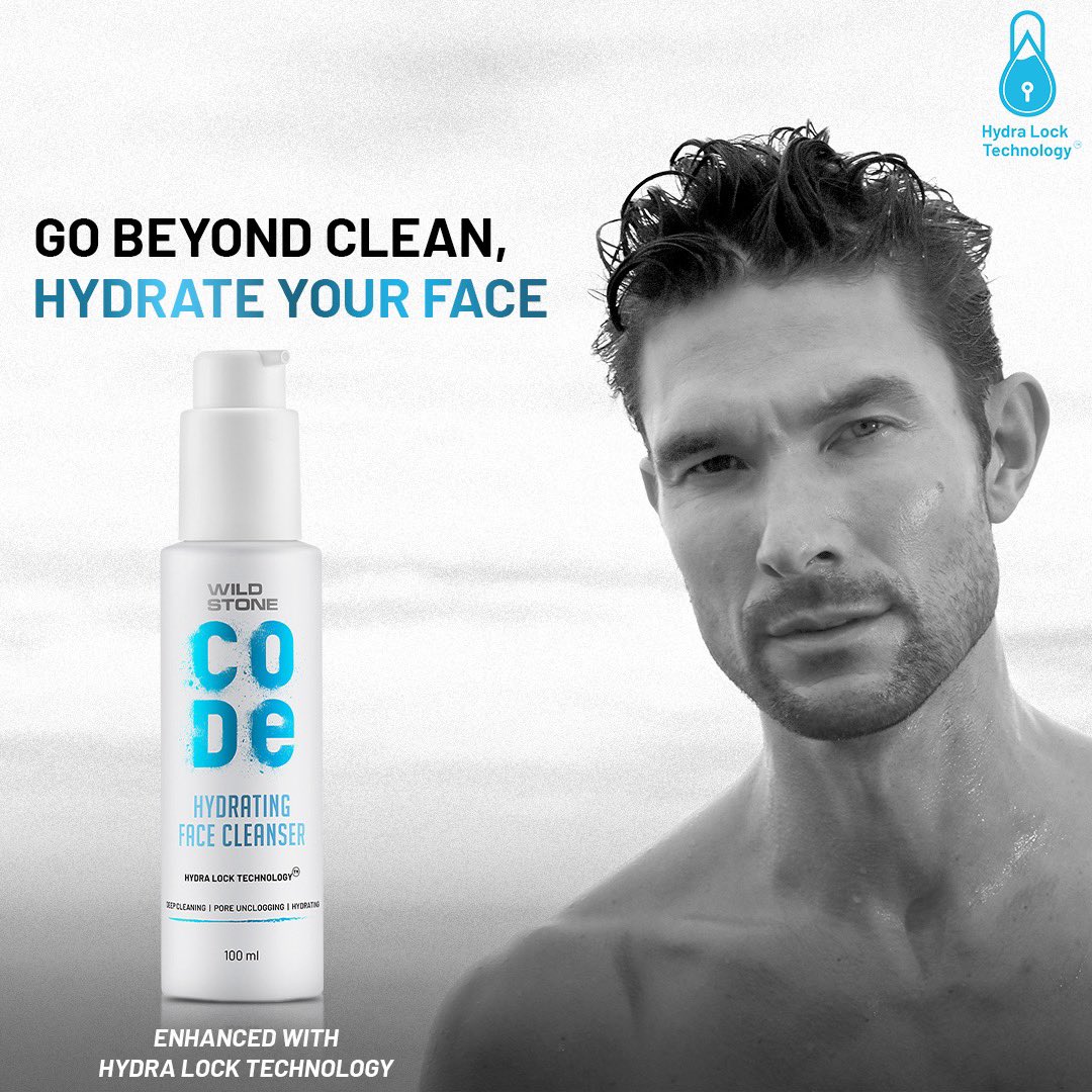 codeofficial_in's tweet photo. What if we told you, we dove deep to get the ocean extracts that offer your skin a boost of hydration!
CODE Hydrating Face Cleanser enhanced with Hydra Lock Technology ensures your skin feels supple and rejuvenated all day long.
#CodeHydraRange #HydrationFromTheOcean https://t.co/qVCFL06bV3