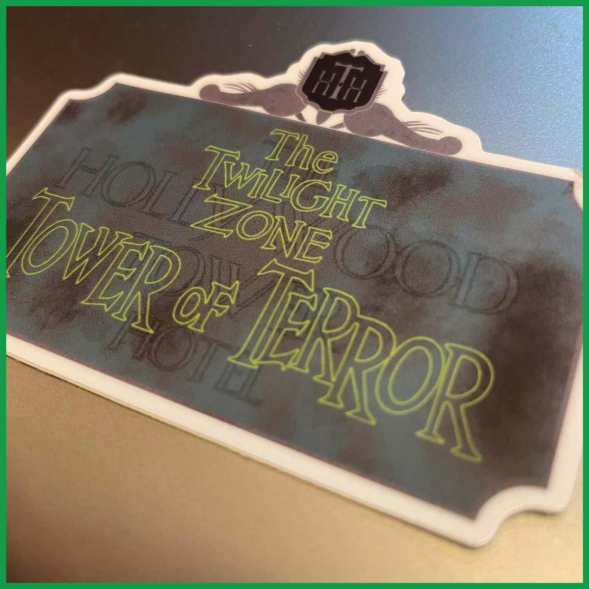 MagicParkMarket's tweet photo. ⚡️The coolest ride entrance - in sticker form! 🛎️ Get yours in our shop. Link in bio. #Disney #DisTwitter #TowerOfTerror #TowerTuesday #HollywoodStudios #DisneySticker https://t.co/dwCv3f8NUp