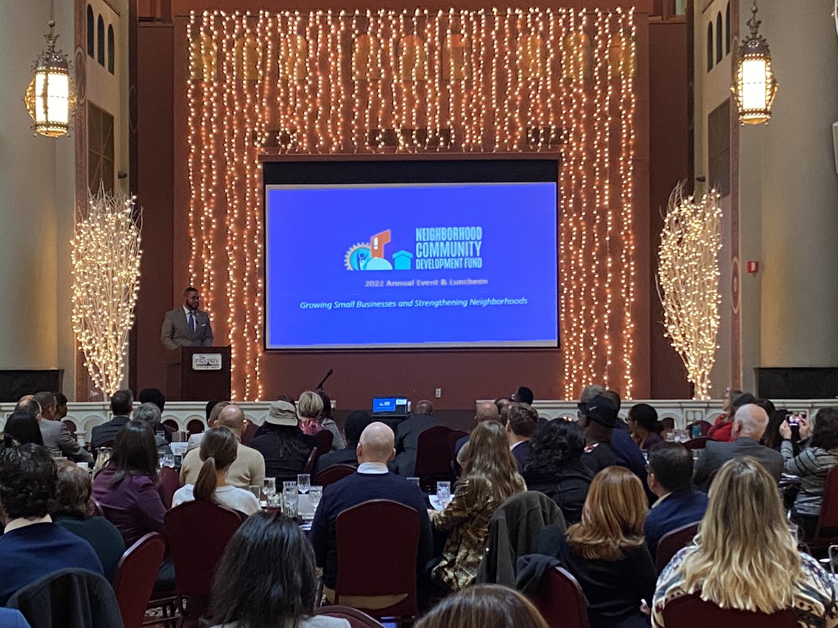 NeighborCDF's tweet photo. We had a great time celebrating with our community partners, sponsors, friends and supporters at our Annual Event &amp; Luncheon last week! Thanks to all who made this such a memorable day, and special thanks to our keynote speaker, Lieutenant Governor-elect @RepAustinDavis! https://t.co/Q2hssqX7L6