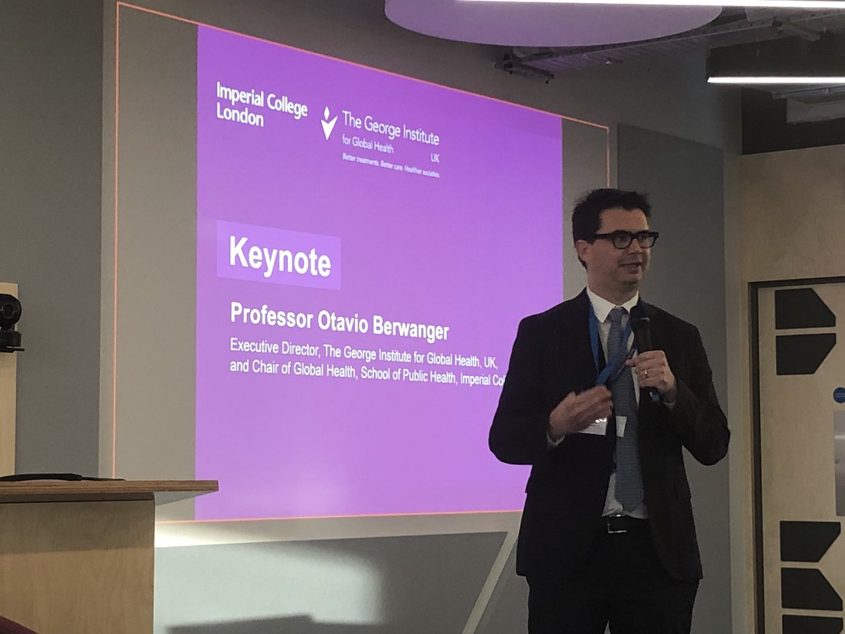 GeorgeInstUK's tweet photo. Weβre thrilled that our new Executive Director of @GeorgeInstUK @OtavioBerwanger is here today to introduce himself fully & to share his thoughts & hopes for our ongoing collab with @imperialcollege π€βοΈ https://t.co/T1v9aoSH77