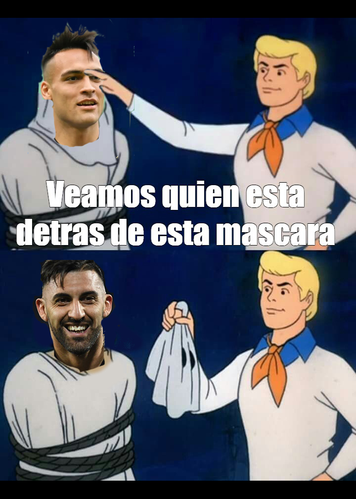 NataliaSbert's tweet photo. #LautaroMartinez en realidad era #wanchope 
Ahora entiendo todo
#Qatar2022 https://t.co/pxklltcOu9