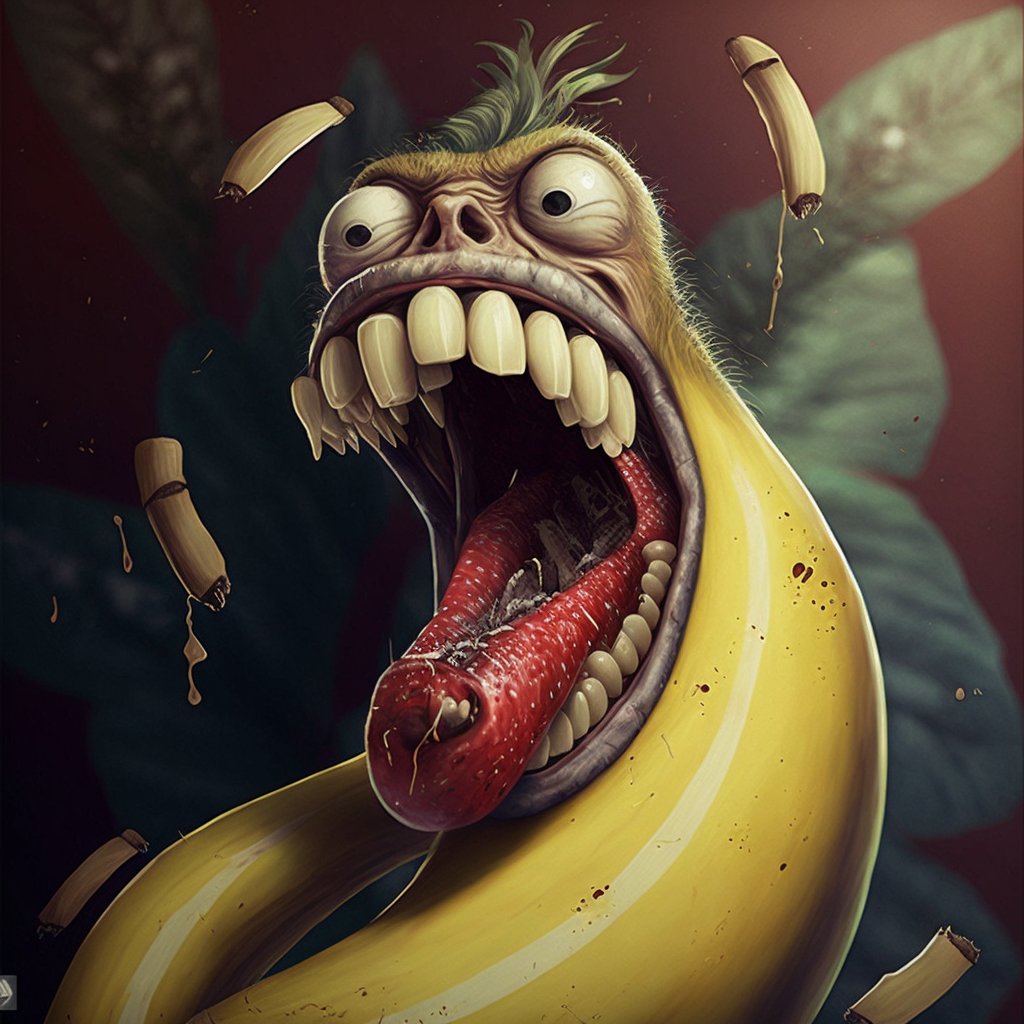 GenerativeBoops's tweet image. I&apos;m going bananas for @midjourney! #aiart