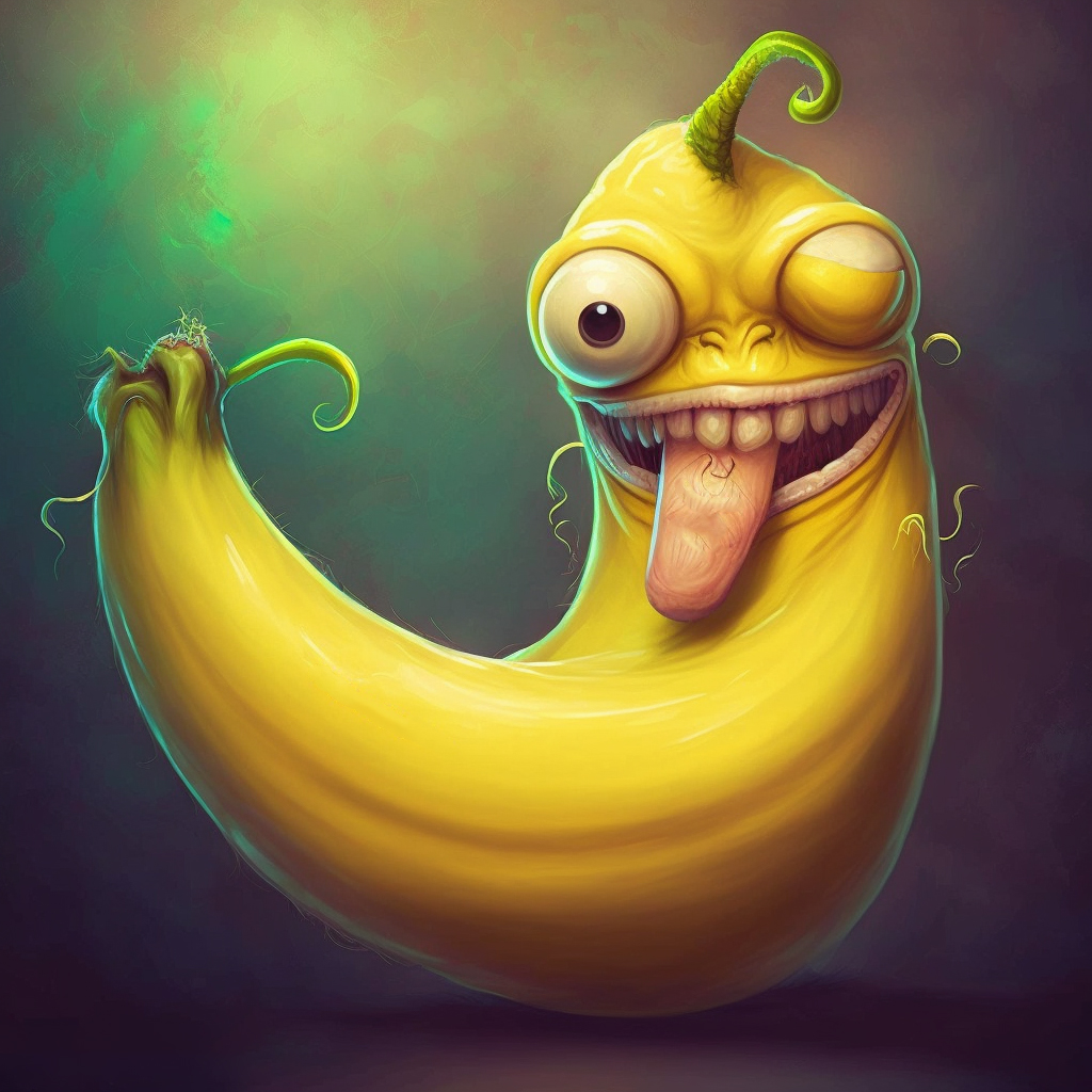 GenerativeBoops's tweet image. I&apos;m going bananas for @midjourney! #aiart