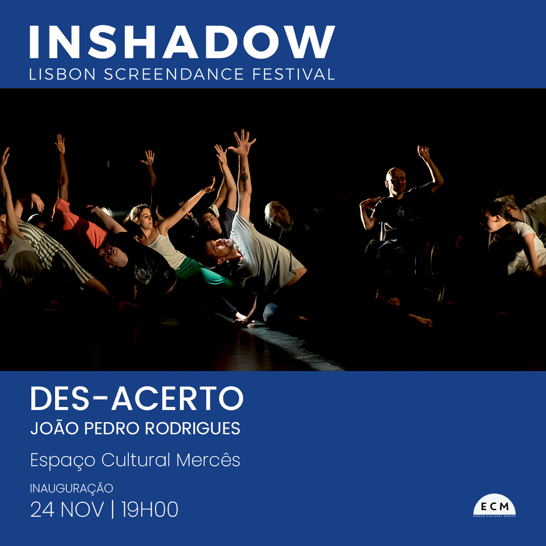inshadowfest's tweet photo. ESTA SEMANA | THIS WEEK
24 Novembro
Espaço Cultural Mercês

EXPOSIÇÃO
DES-ACERTO de João Pedro Rodrigues

PERFORMANCE INSTALATIVA
2 ARMS. NON STOP. de Ana Caetano
Performance dia 24 Novembro e 6 Dezembro às 19h

#inshadowfestival #film #doc #lisbon #exhibition #dance https://t.co/DTnnw1iWmU