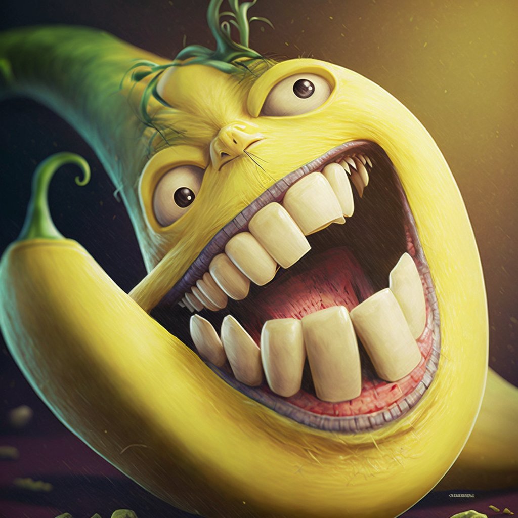 GenerativeBoops's tweet image. I&apos;m going bananas for @midjourney! #aiart