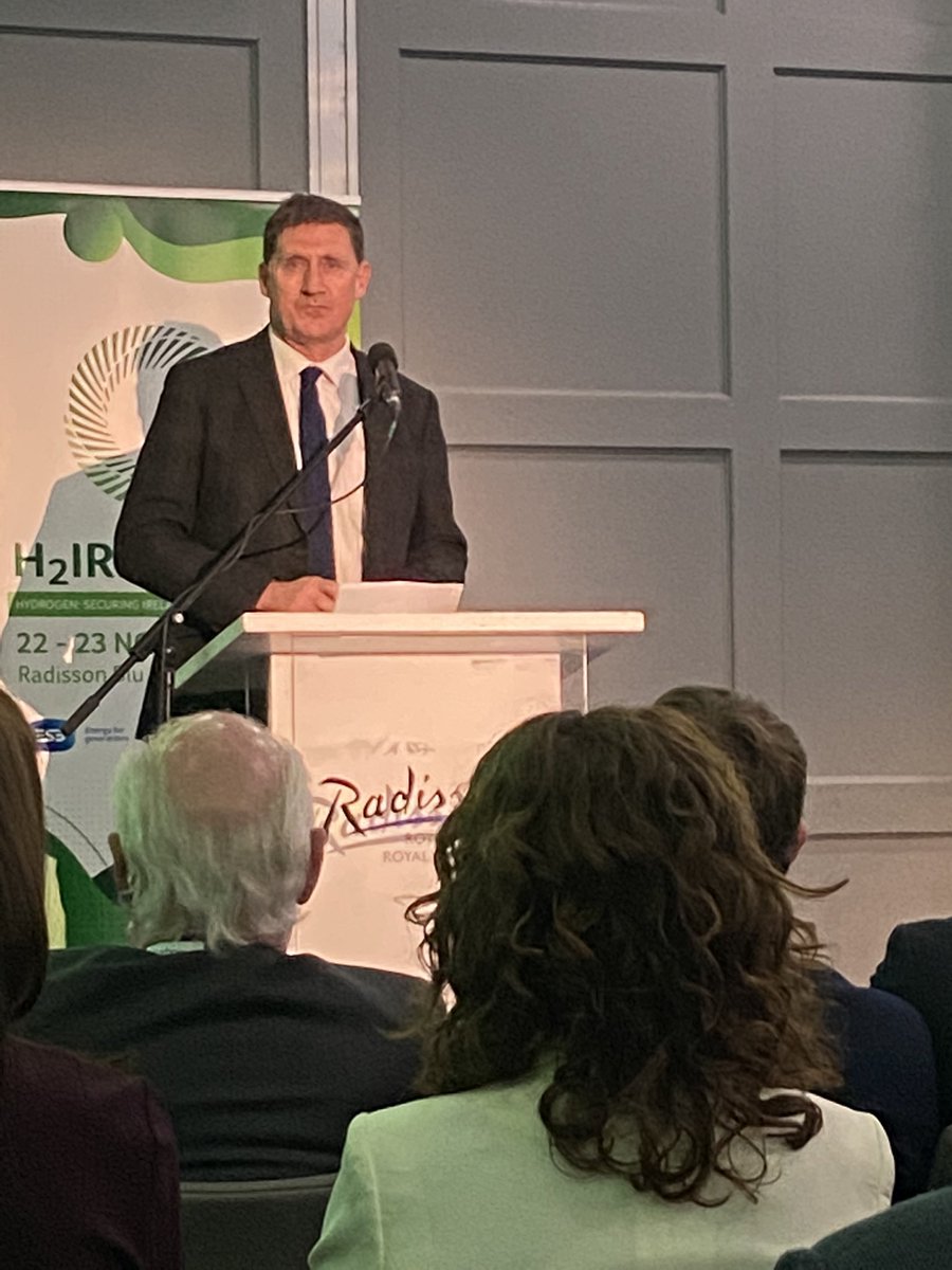 Minister <a href="/EamonRyan/">Eamon Ryan</a> says we’re ahead of other European countries. Let’s keep it that way! #h2irl