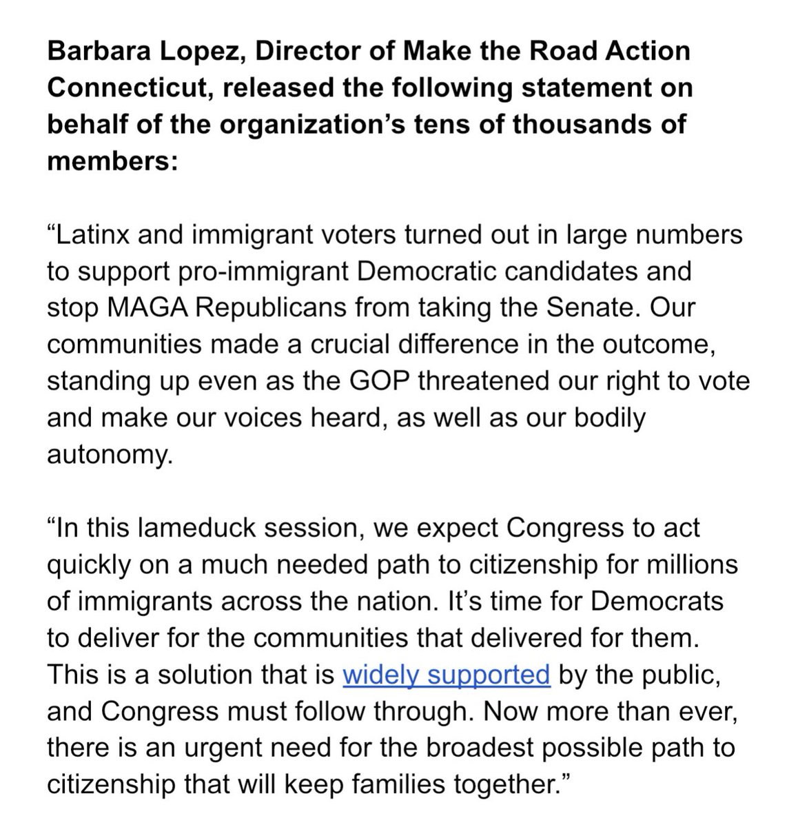 Make the Road Action Connecticut tweet media