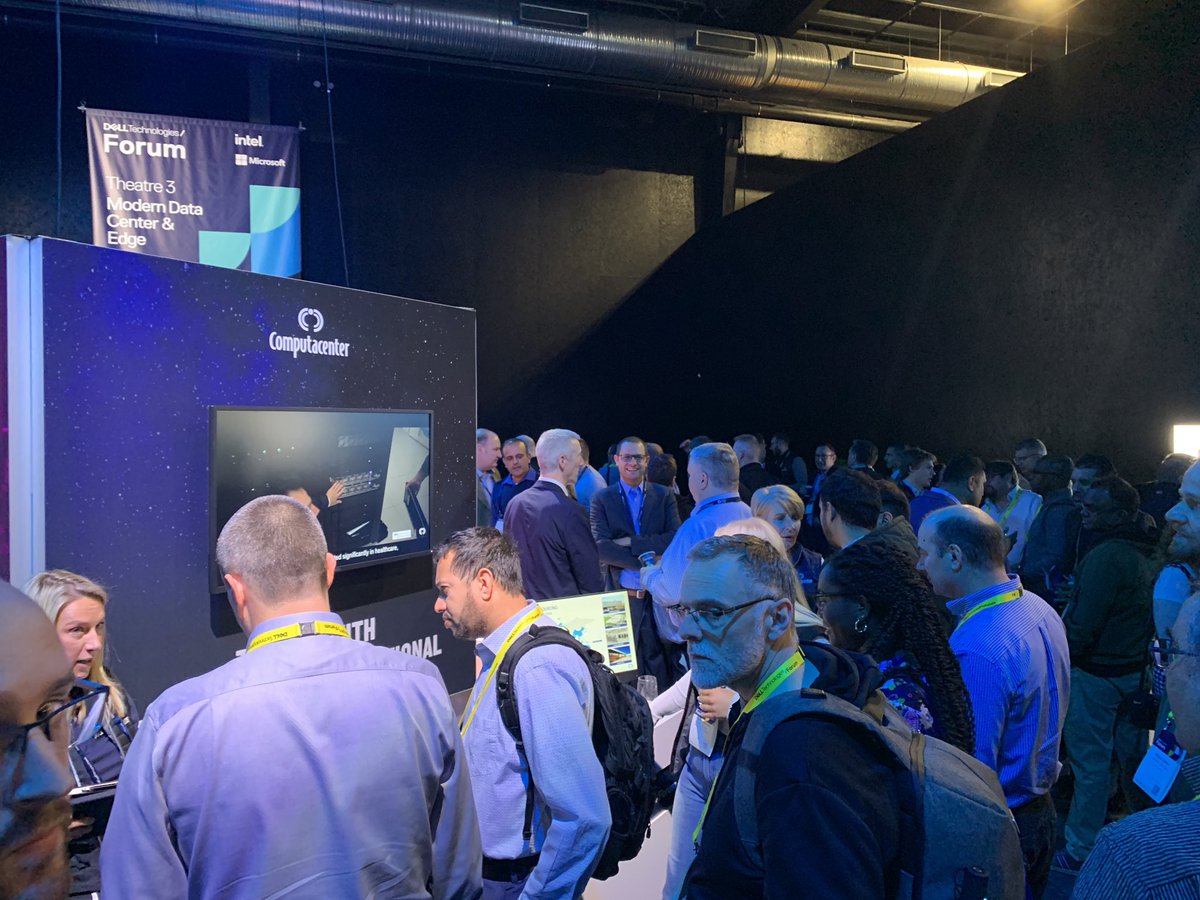 StuartR1975's tweet photo. It’s a busy day at the Computacenter stand for #DellTechForum 2022. https://t.co/cSmZBs6kXD