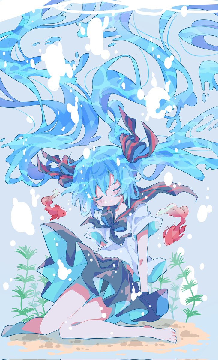 初音ミク 「#いいツインテールの日お気にミクさんの再掲! 」|なゆた(低浮上)のイラスト