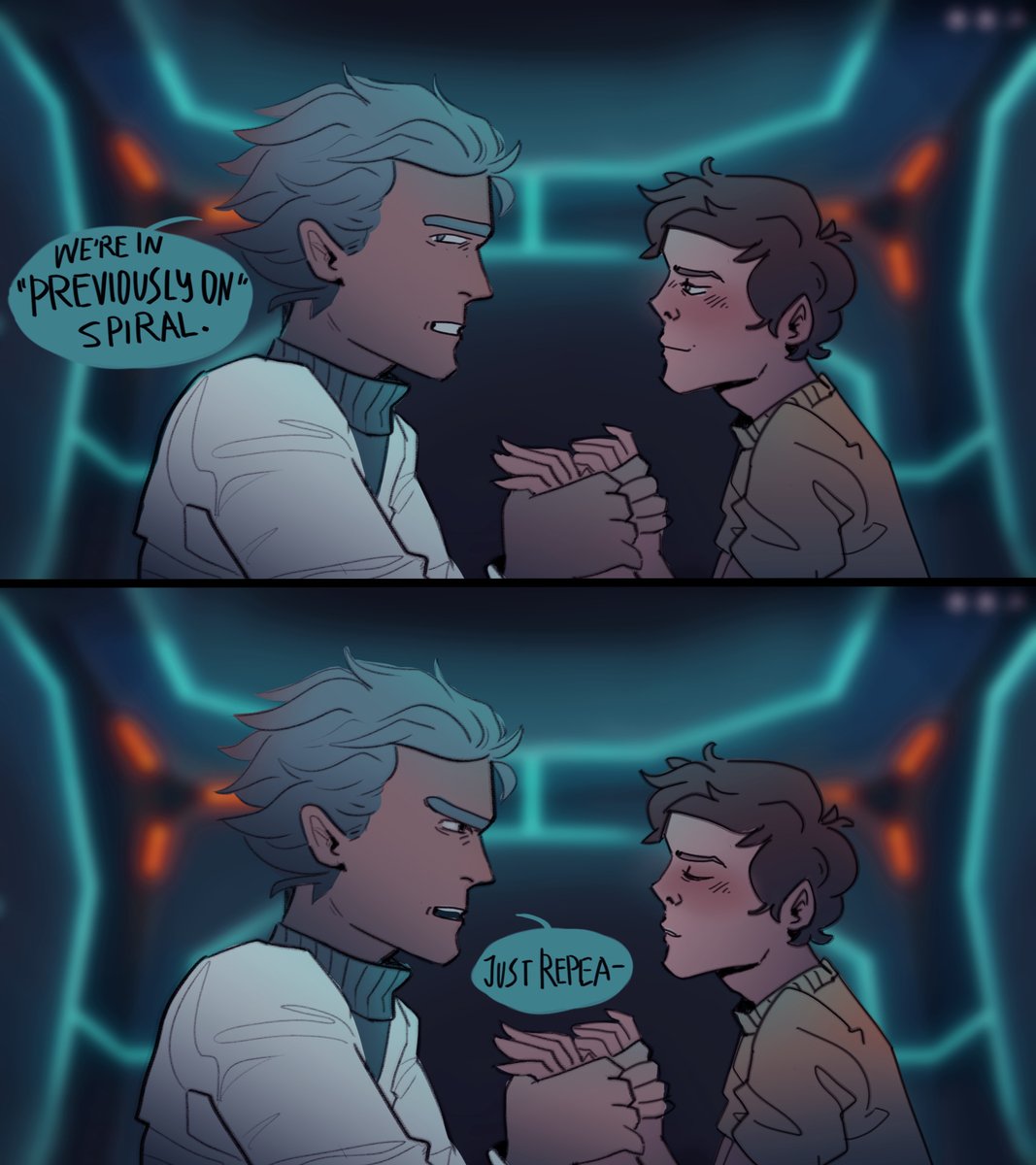 IamBackWhy's tweet image. honeymoon🥰
#rickorty #c137cest