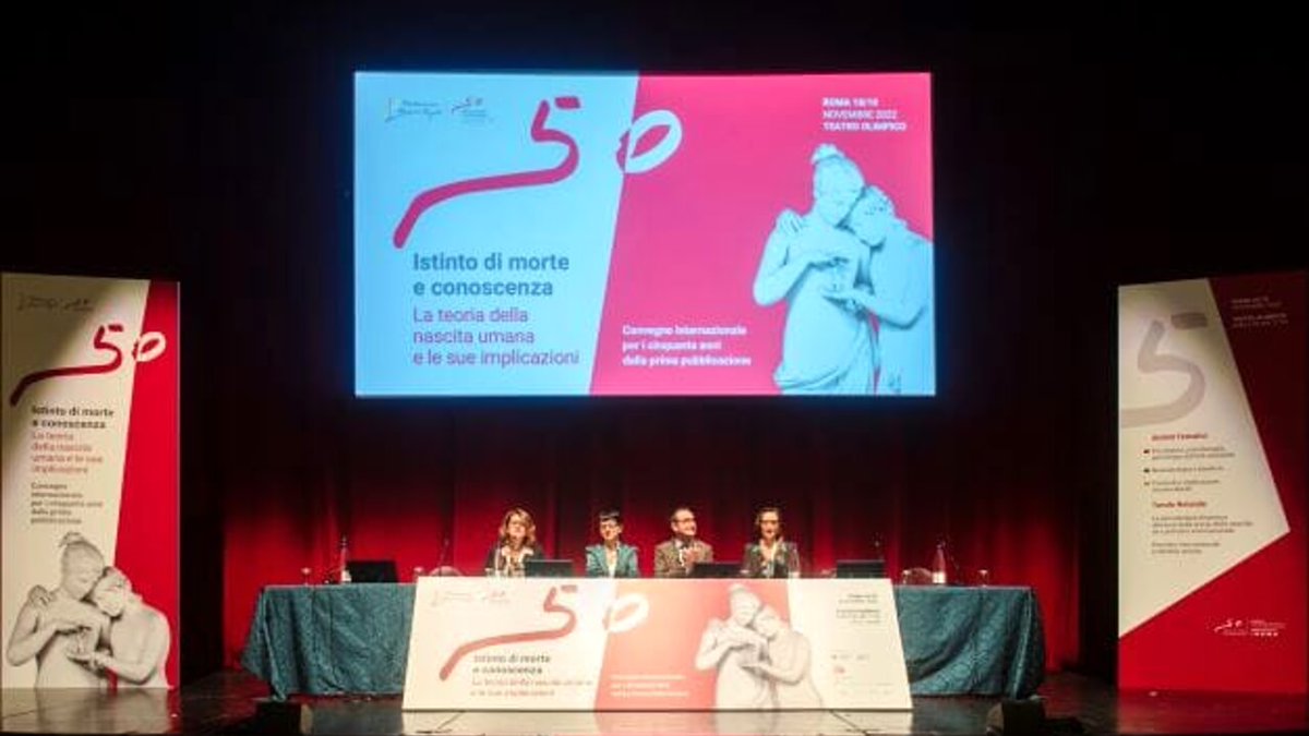 romatoday's tweet photo. Il convegno scientifico “Cinquant’anni di Istinto di morte e conoscenza" al Teatro Olimpico https://t.co/fOOZ8wWPhn https://t.co/EH7YH0F1gW