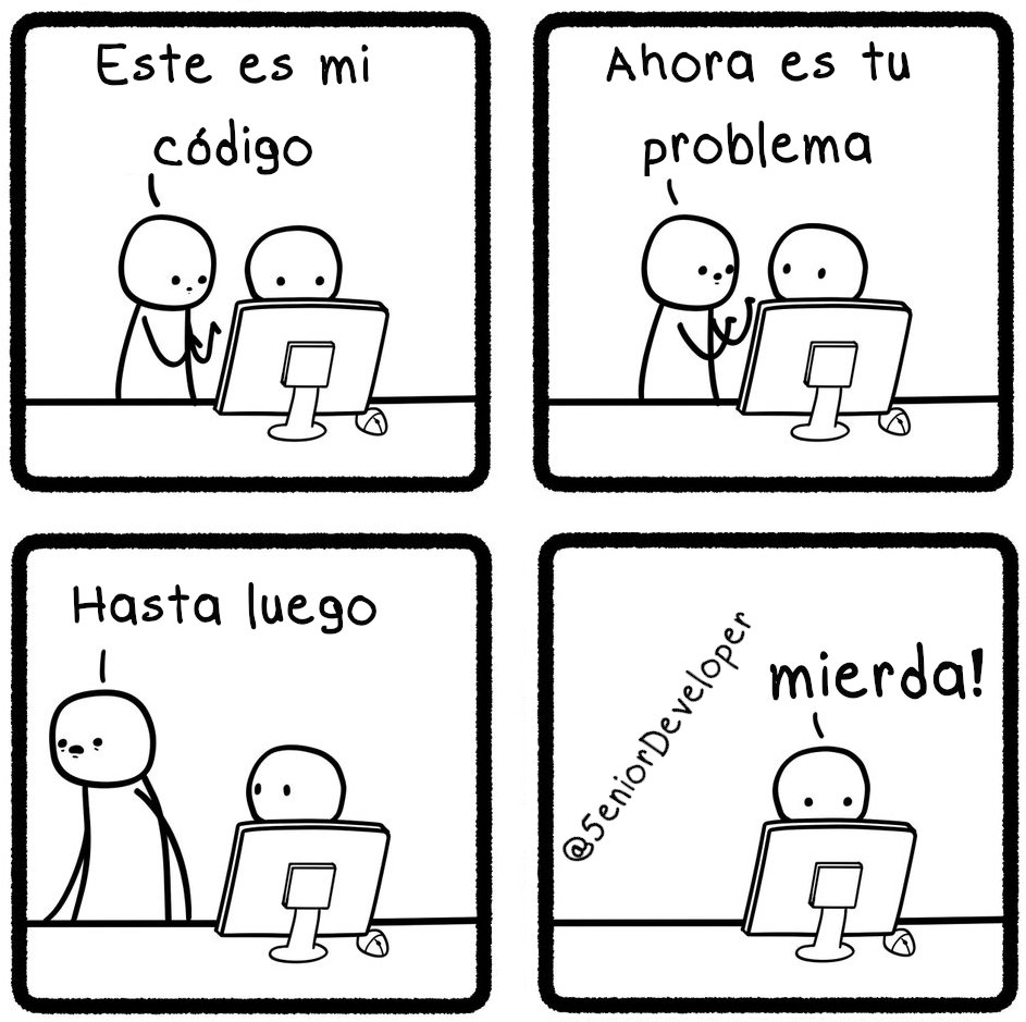 5eniorDeveloper's tweet photo. ¿La han aplicando? https://t.co/7fkwWugaRl