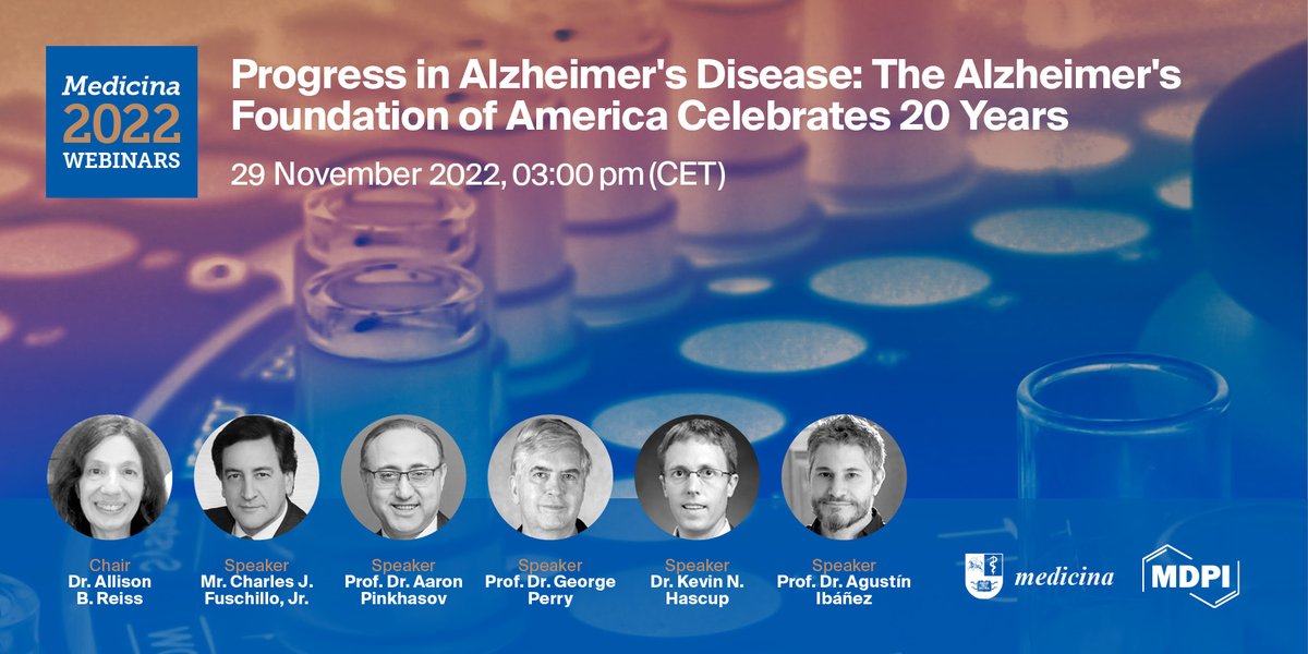 SIUSoM_Alz's tweet photo. Dr. Kevin N. Hascup will speak about glutamate as a biomarker in Alzheimer's at this year's Medicina Webinar on Tuesday, Nov. 29.

You can register for free here: https://t.co/XeIFgfjXUd https://t.co/8IM5kZjKcn