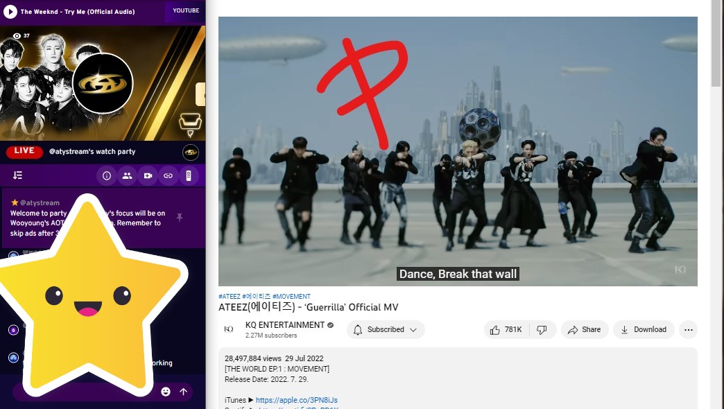 premii00's tweet photo. π΄ββ οΈ
π’π’π’
11/22 - Scener check in
#GuerrillaZ
#ATEEZ #GUERRILLA #MAMAVOTE
#BREAK_THE_WALL #BREAK_MAMA_WALL https://t.co/YjZ1RYXnJ2