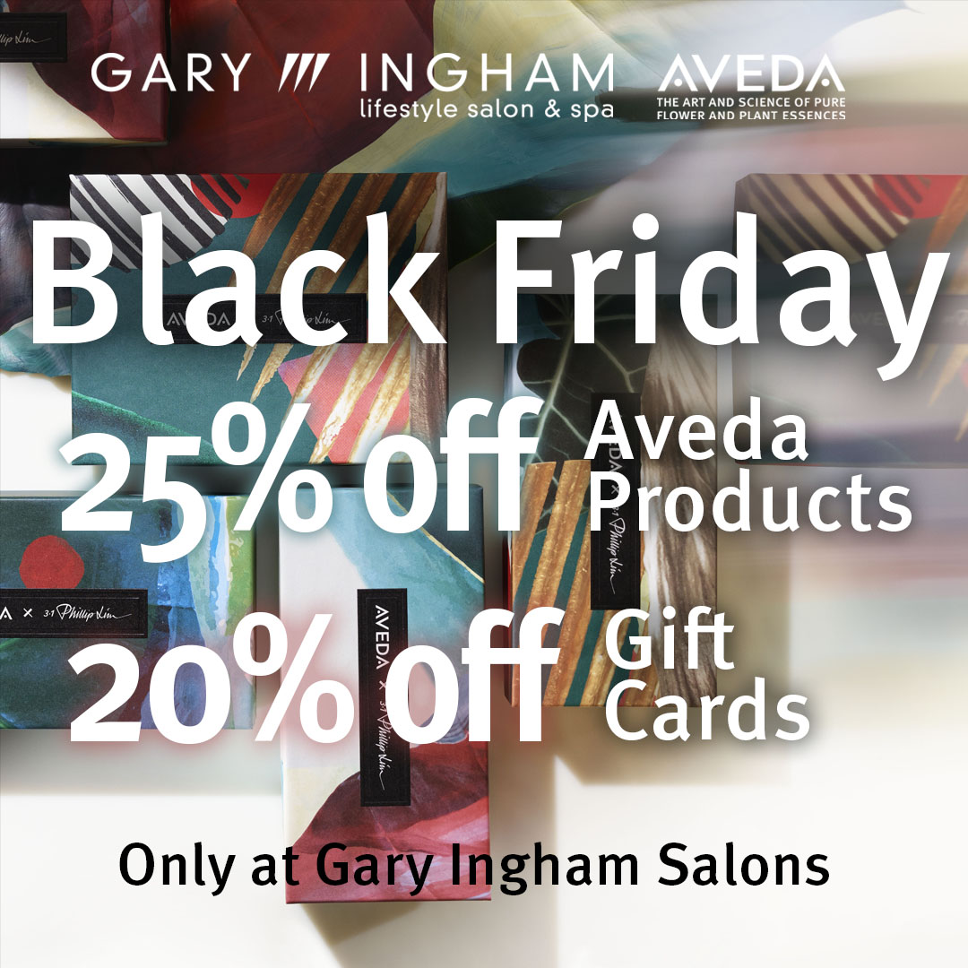 Stock up your bathroom with 25% off!or buy a gift card for 20% off future services!
#AvedaChristmas#BlackFriday#AvedaVegan#AvedaCares#VeganHaircare