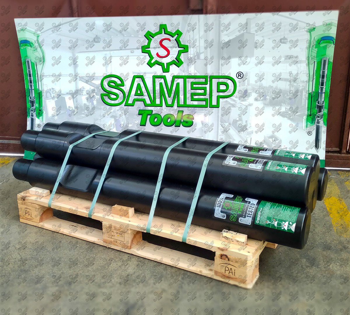 sameptools's tweet image. ROAD TO 🇺🇲

New delivery is ready to go to our North American customer ✈️

NPK HG 15/D BLUNT TOOLS / PUNTA PIATTA / PILON / PUNTERO ROMO / STUMPFMEISSEL 

#sameptools #madeinitaly #hammer #hydraulichammer #rockbreaker #spareparts #demolition #mining